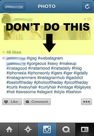 Using hashtags for businesses